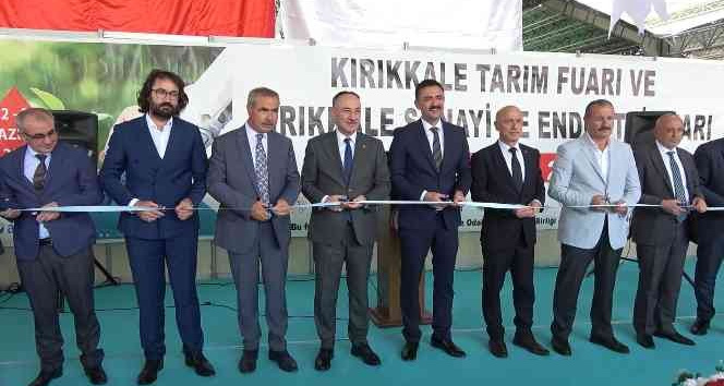 Kırıkkale’de 4. Tarım, Hayvancılık ile Sanayi ve Endüstri Fuarı açıldı