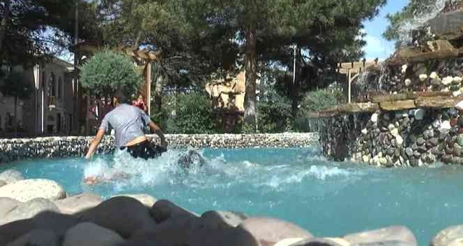 Kapadokya’da havalar ısındı, dondurmaya ilgi arttı