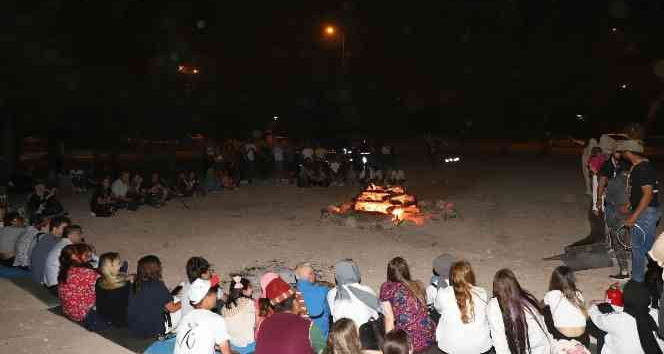 NEVÜ İzci Kulübü, ‘Kamp’üs Kültür etkinliği düzenledi