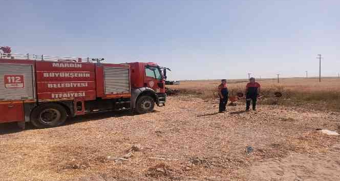 Mardin’de itfaiye ekipleri yangın ihtimaline karşı tetikte