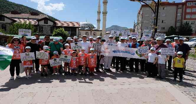 Gümüşhane’de ’81 İlde 81 Milyar Adım’ yürüyüşü yapıldı