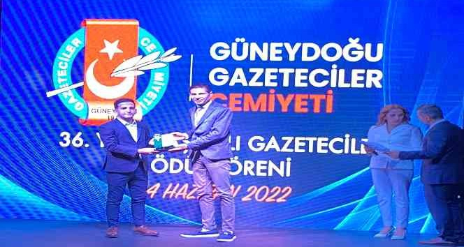 GGC’den Öz Sağlık İş Sendikası Diyarbakır Şube Başkanı Aküzüm’e teşekkür plaketi