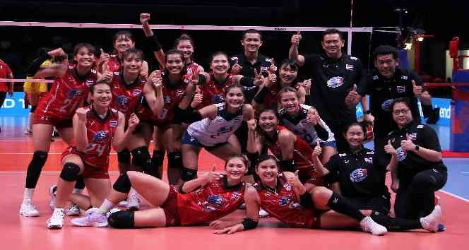 FIBV Milletler Ligi: Tayland: 3 - Çin: 2