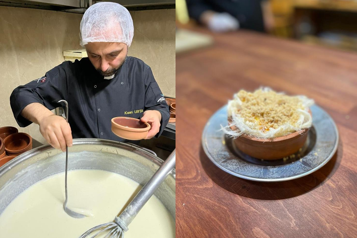 Asırlık lezzet ‘Sivas sütlüsü’ damak çatlatıyor