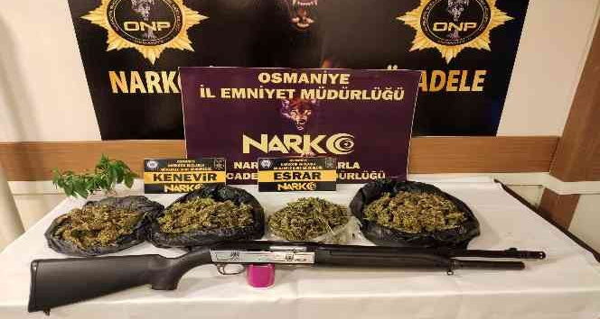 Osmaniye’de uyuşturucu operasyonlarına 6 tutuklama