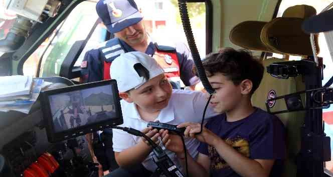 Jandarma ilkokul öğrencilerine çevre bilincini aşıladı