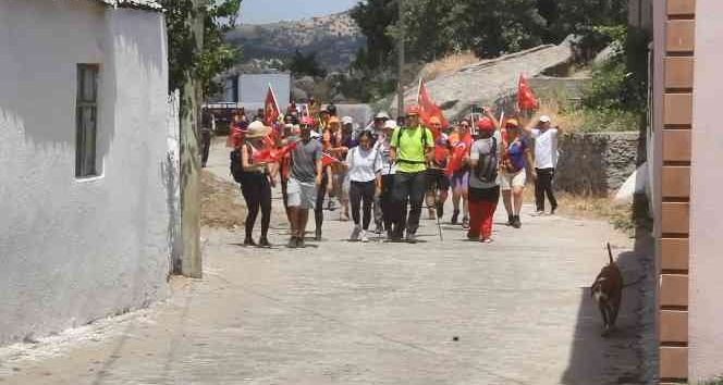 Çanakkale Savaşları kahramanı ‘Yahya Çavuş’ anısına yürüdüler
