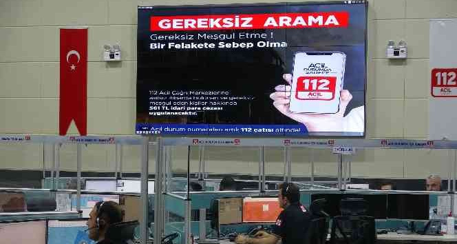 112 Acil Çağrı Merkezinde gülümseten talepler