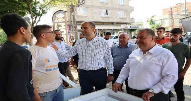 AK Partililerin mahalle ziyaretleri sürüyor