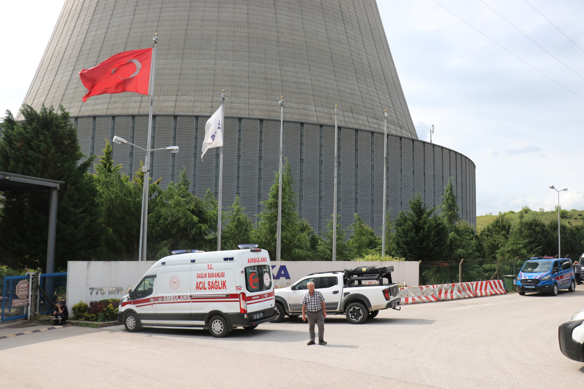Doğalgaz santralindeki trafo patlaması korkuttu