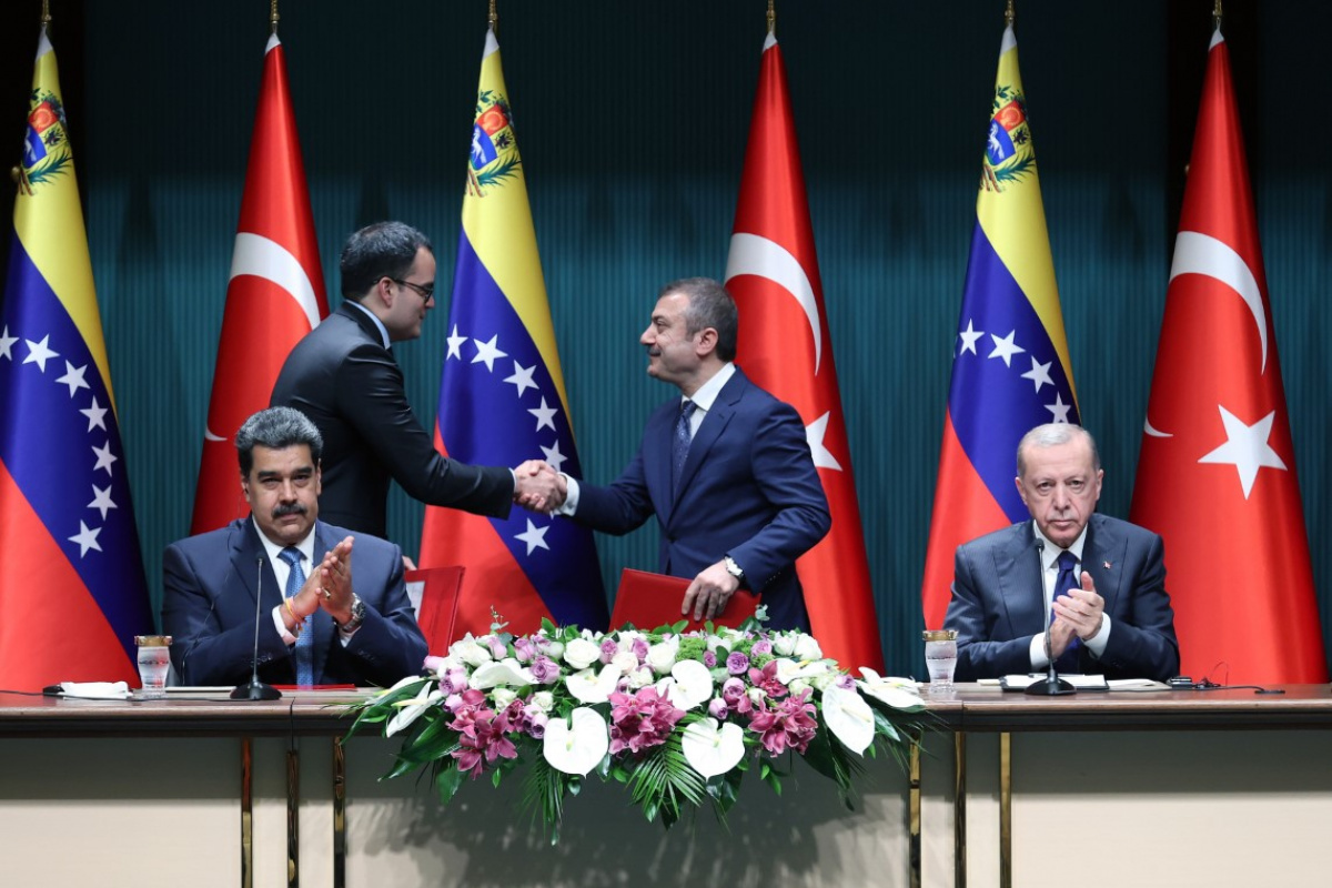 Türkiye ve Venezuela arasında 3 anlaşma