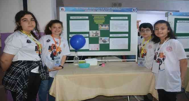 TEKNOFEST’e katılan öğrencilerden bilim fuarı