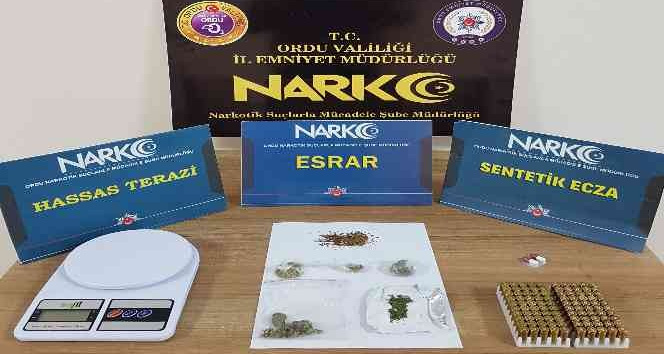 Ordu’da uyuşturucu operasyonu: 14 gözaltı