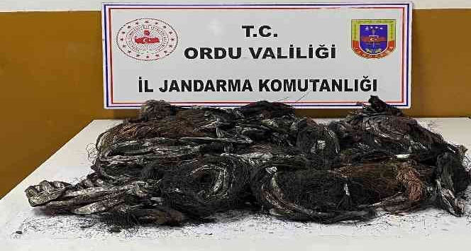 Ordu’da telefon kablosu hırsızları tutuklandı