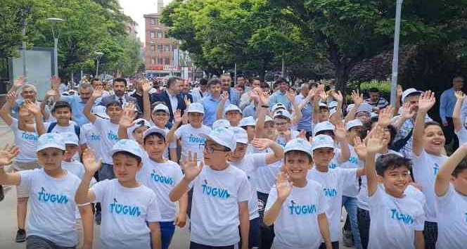 Kırıkkale’de yaza merhaba küçükler spor şenliği