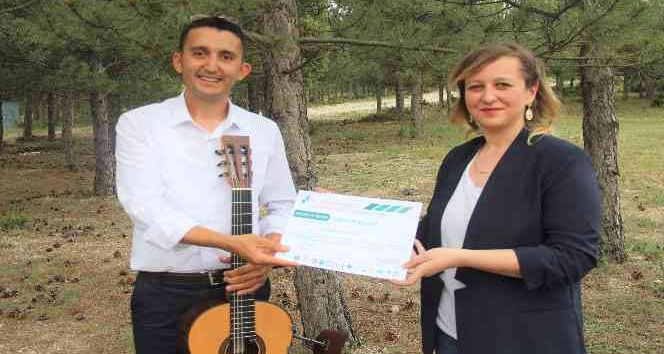 Hürok Mermer’in desteği ile doğada konser