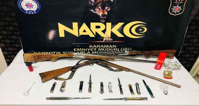 Karaman’da uyuşturucu operasyonu: 2 kişi tutuklandı
