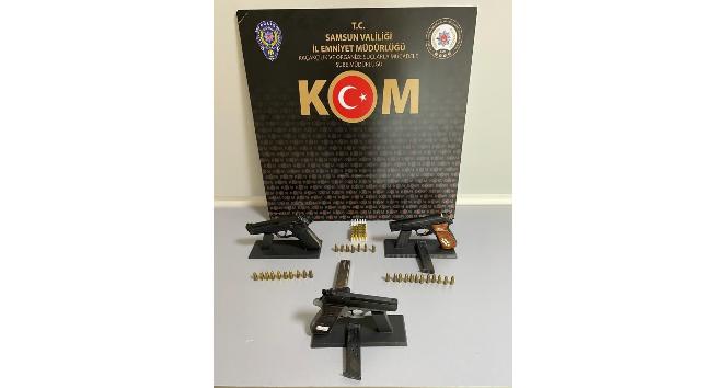Samsun’da silah kaçakçılığı operasyonu: 7 gözaltı
