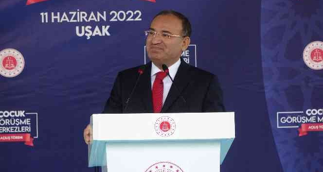 Bakan Bozdağ Çocuk Görüşme Merkezi’nin açılışına katıldı