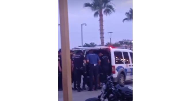 Didim’de kadına bıçaklı saldırı anı kamerada