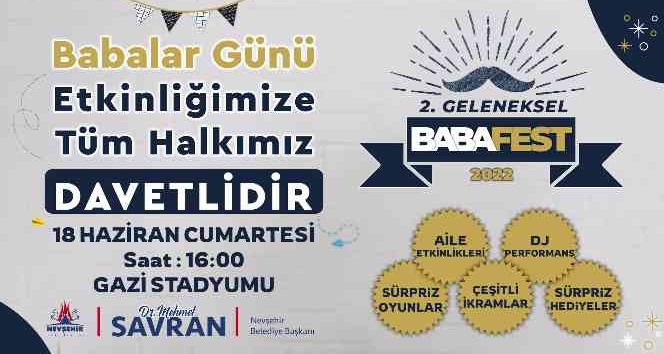 Geleneksel  ’2. babafest’ 18 Haziran Cumartesi günü yapılacak