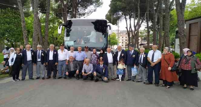 Ünye’de gaziler için anlamlı gezi