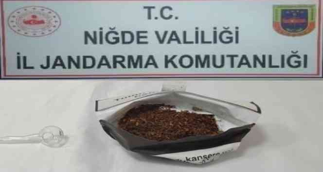 Jandarmadan uyuşturucu operasyonu: 1 gözaltı