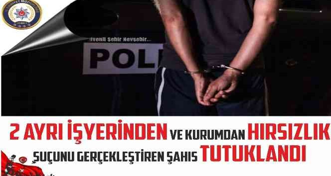 İş yeri faresi polisten kaçamadı