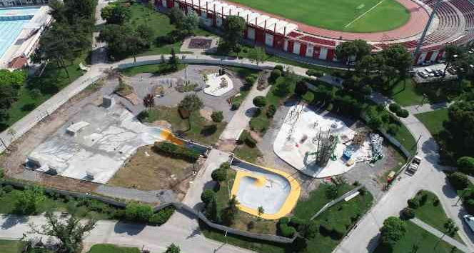 Avlu’dan sonra ikinci skate park Atatürk Parkı’na