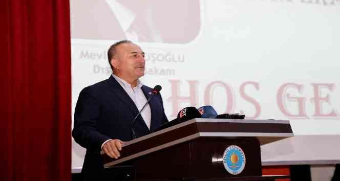 Dışişleri Bakanı Çavuşoğlu: "Zalime Yavuz, mazluma ise Yunus oluyoruz”