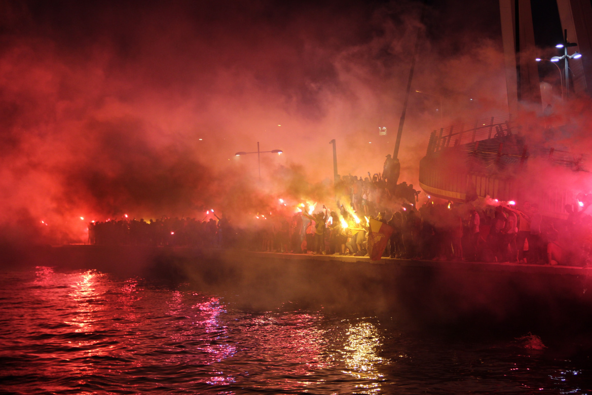 Göztepe 97. yaşını büyük bir coşkuyla kutladı