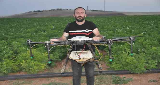 Mardin Ovası’nda 20 bin dönüm arazi dron ile ilaçlandı: 2 milyon 800 bin liralık tasarruf