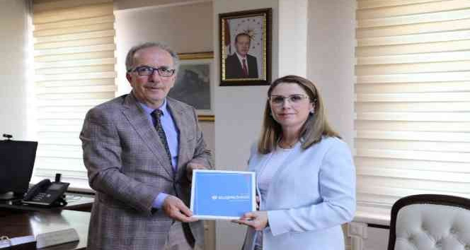 Vali Arslan, Rektör Uzun’u ziyaret etti