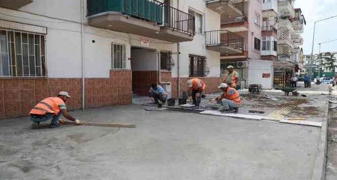 Yalova Belediyesi’nden Fevziçakmak Mahallesi’nde alt ve üstyapı çalışması