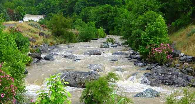 Sele teslim olan Osmaniye’de akarsuların debisi arttı