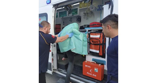 Çanakkale’de denize düşen yolcu kurtarıldı