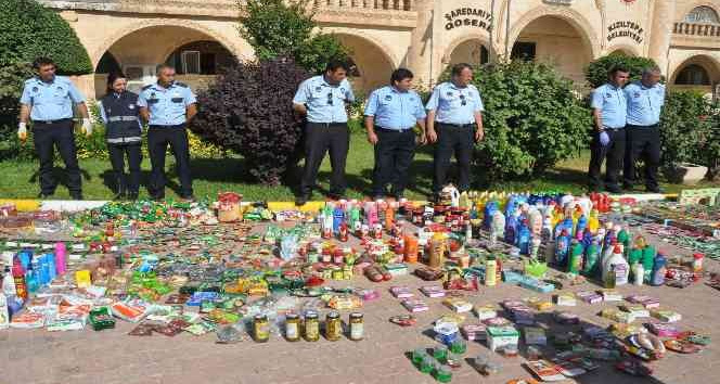 Mardin’de tarihi geçmiş bebek maması satacaklardı, zabıta o ürünlere el koydu