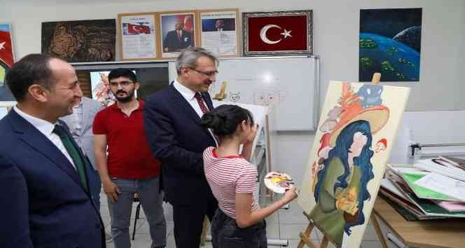 Bingöl Valisi Kadir Ekinci, Bilim ve Sanat Merkezini gezdi