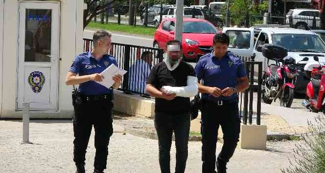 Sağlıkçıyı yaralama şüphelisi adliyede