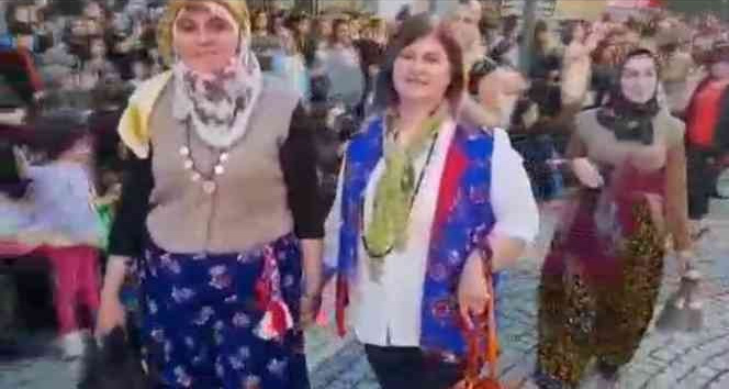 Ankara’da geleneksek kadın kıyafeti “Çinti” yarışması