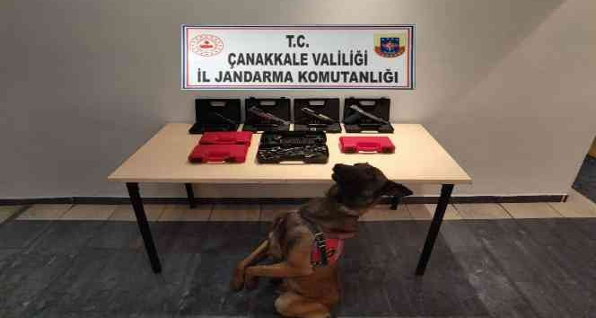 Çanakkale’de silah kaçakçılığı operasyonu