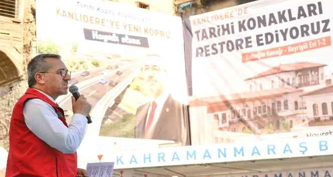 Kanlıdere’nin yeni köprüsünün temeli atıldı