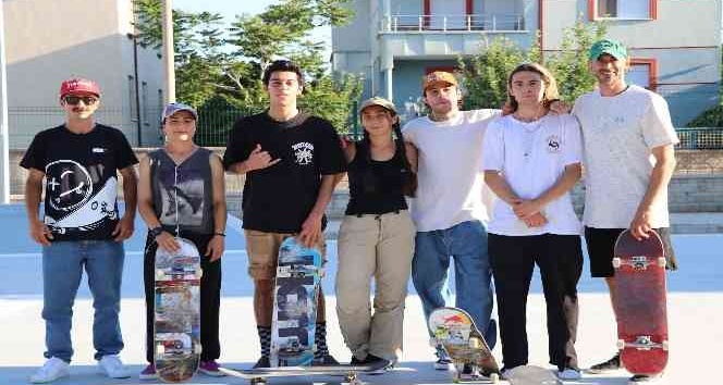 Türkiye Kaykay Milli Takımı’nın Karaman’da hazırlık kampı devam ediyor