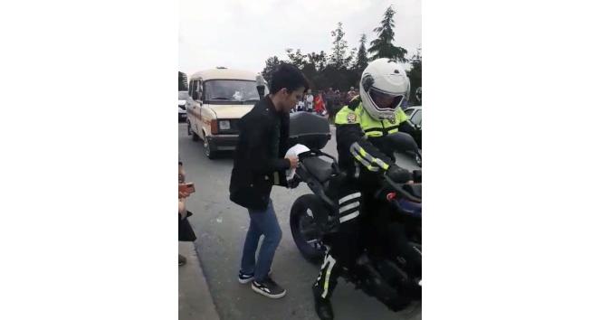 Polisler yine sınava girecekler için seferber oldu