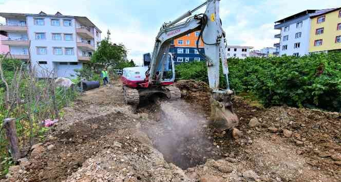 Ordu’da alt ve üstyapı çalışmaları sürüyor