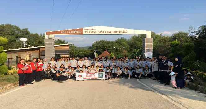 Osmaniye’de izci öğrencilere moral kampı
