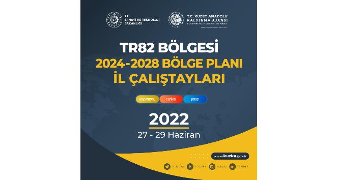 TR82 Bölgesi 2024-2028 Bölge Planı çalıştayları başlıyor