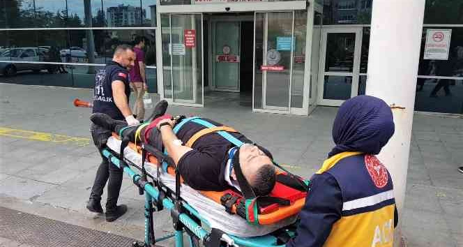Karabük’te 4 metre yükseklikten düşen kişi yaralandı
