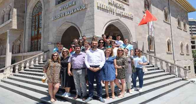Makedonya ve Romanya’dan gelen ziyaretçiler Kayaşehir’de