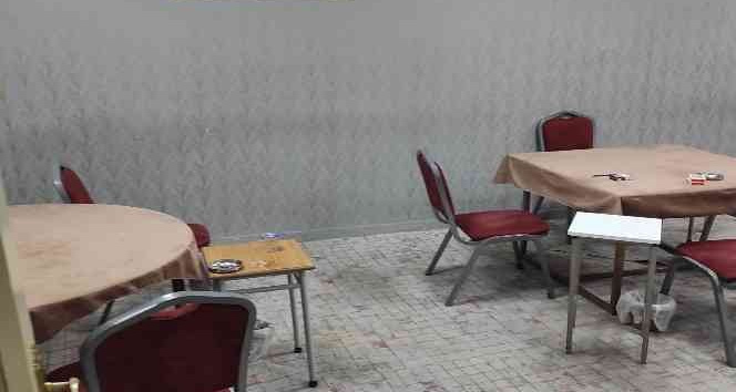 Kahramanmaraş’ta kumar operasyonu